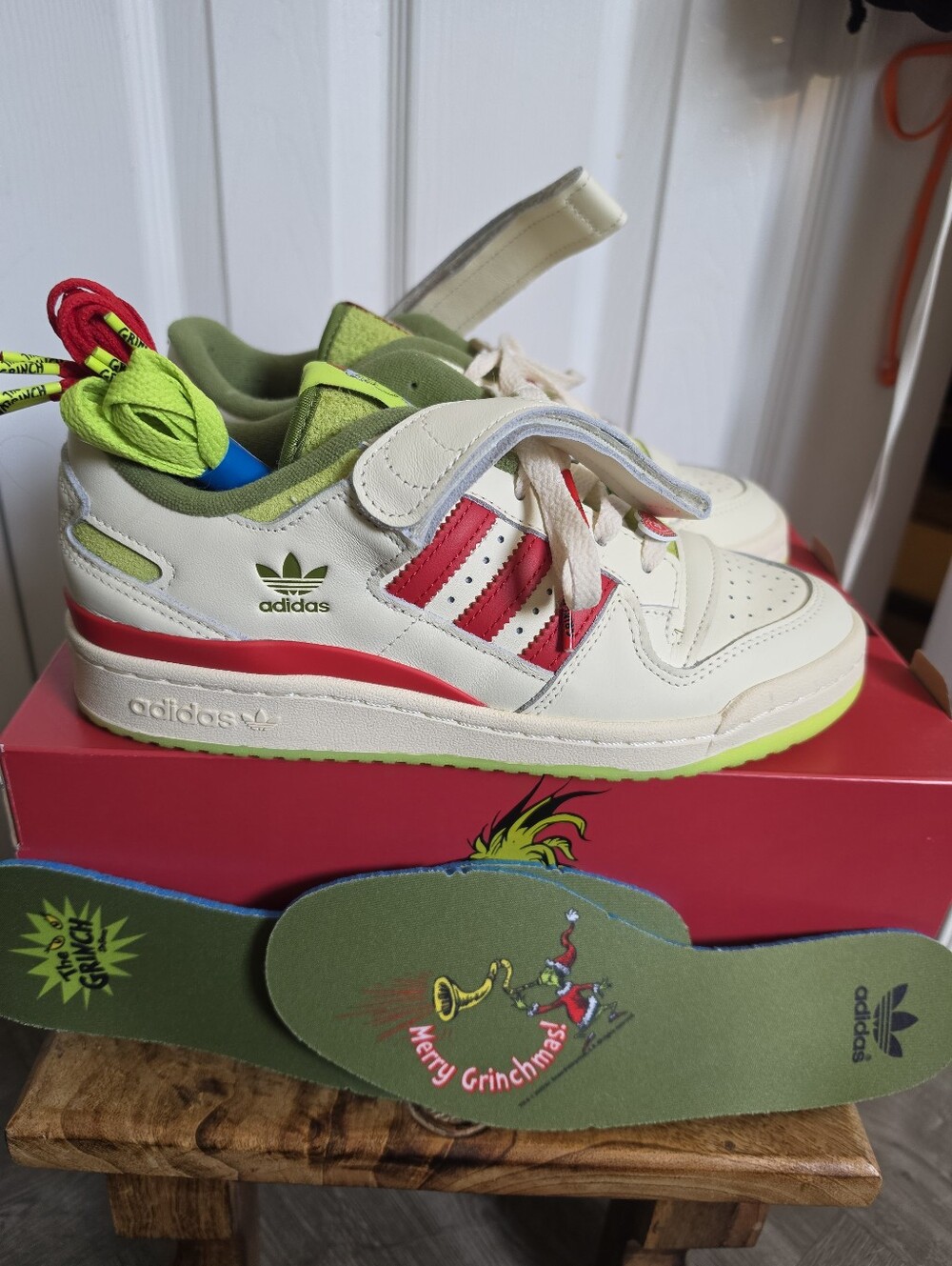 Dr. Seuss x Adidas Forum Low "The Grinch"